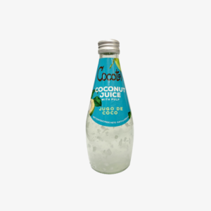 Cocotal Coconut Juice with pulp, Front view
